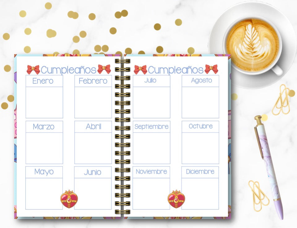Agenda Sailor Moon 1 D.