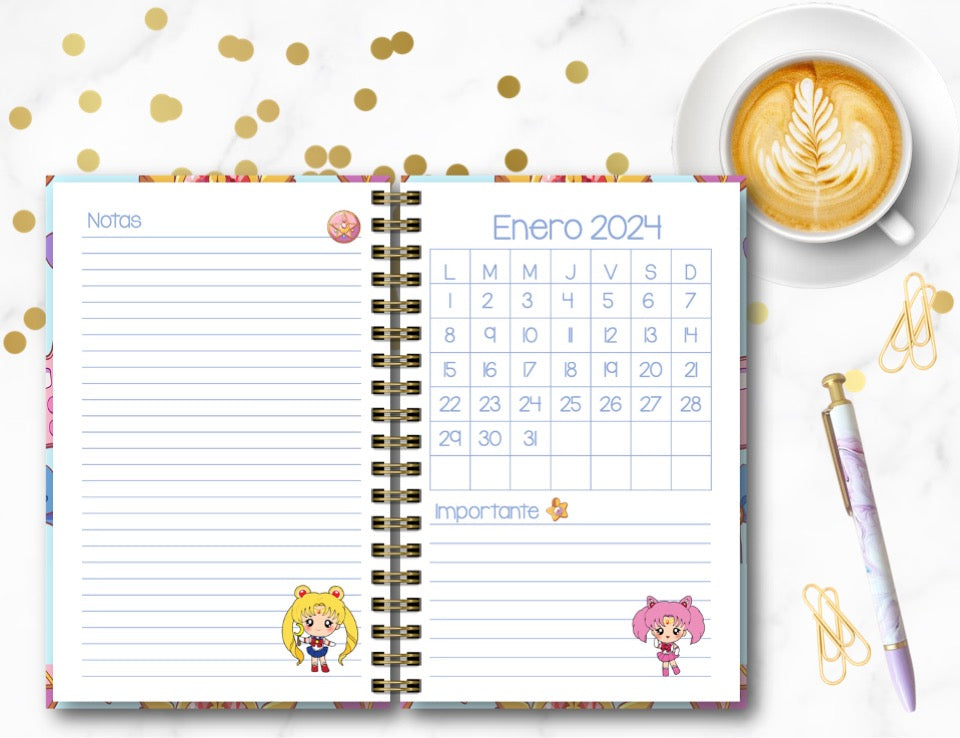 Agenda Sailor Moon 1 D.
