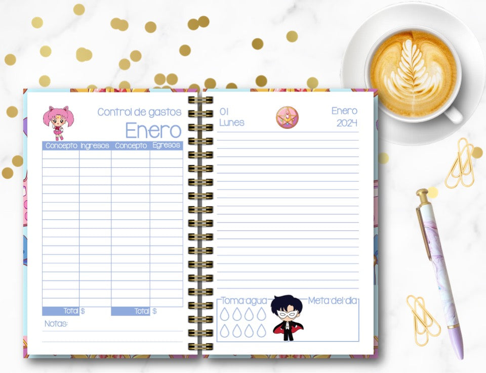 Agenda Sailor Moon 1 D.