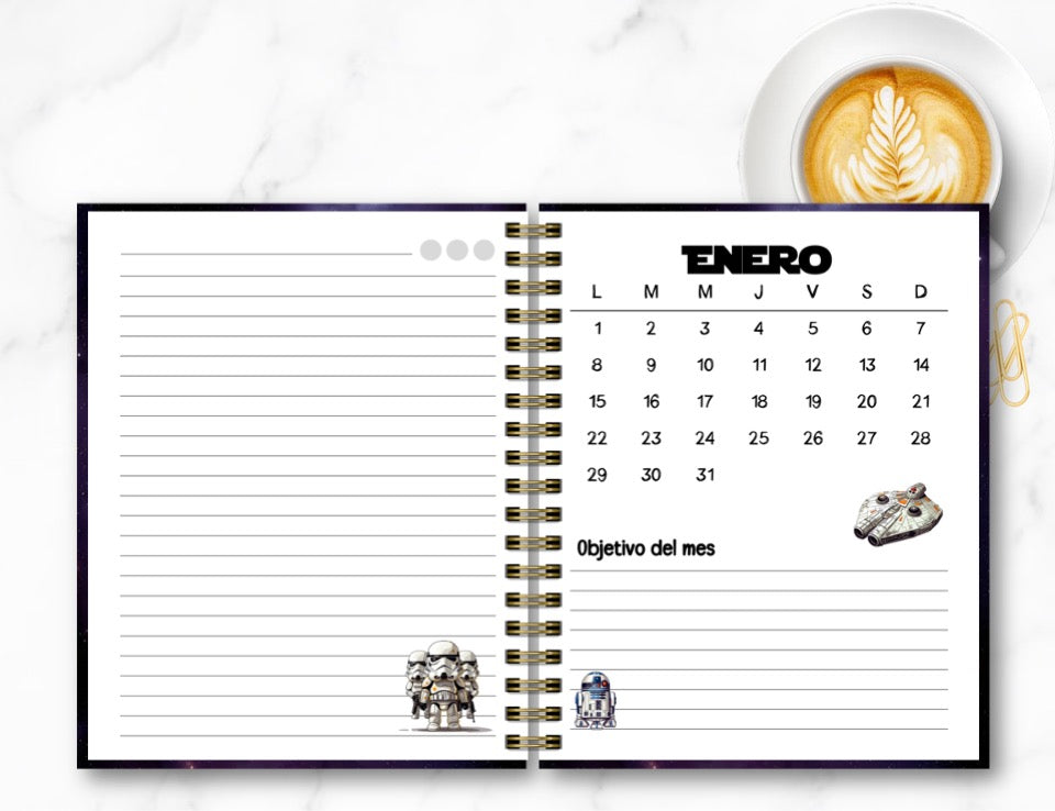 Agenda Star Wars S.