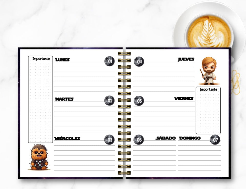 Agenda Star Wars S.