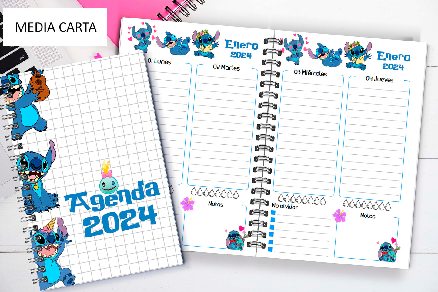 Agenda Stich 1 X
