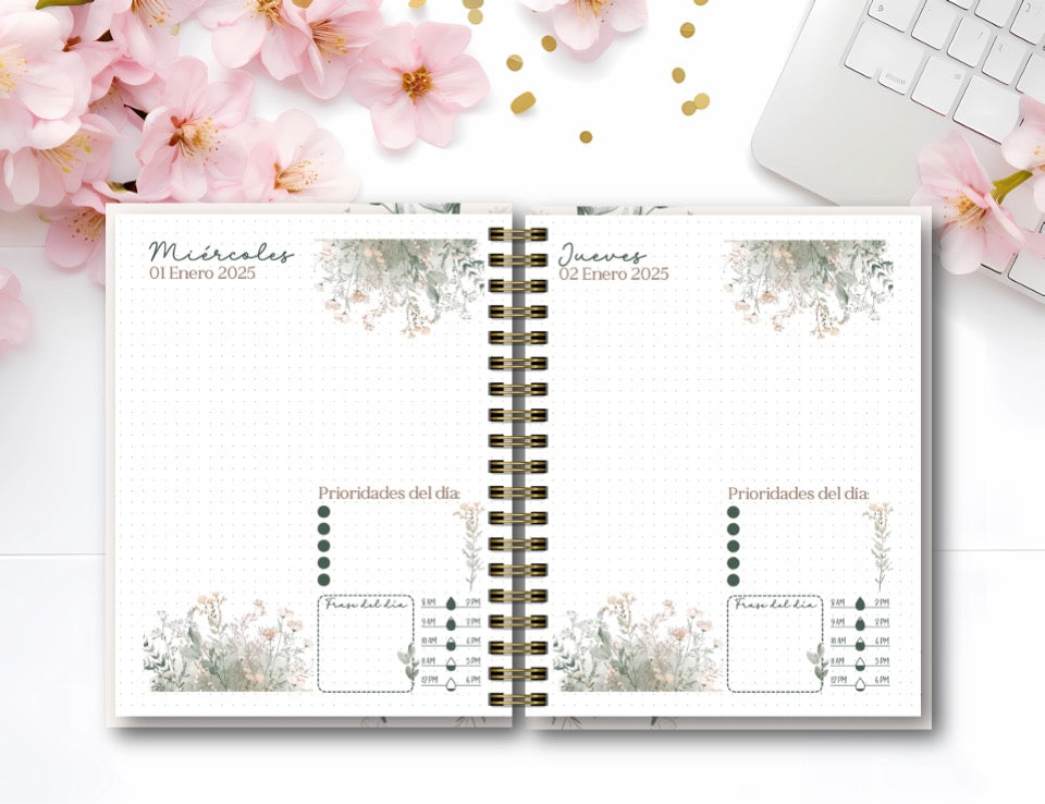 Agenda Wild Flowers D.