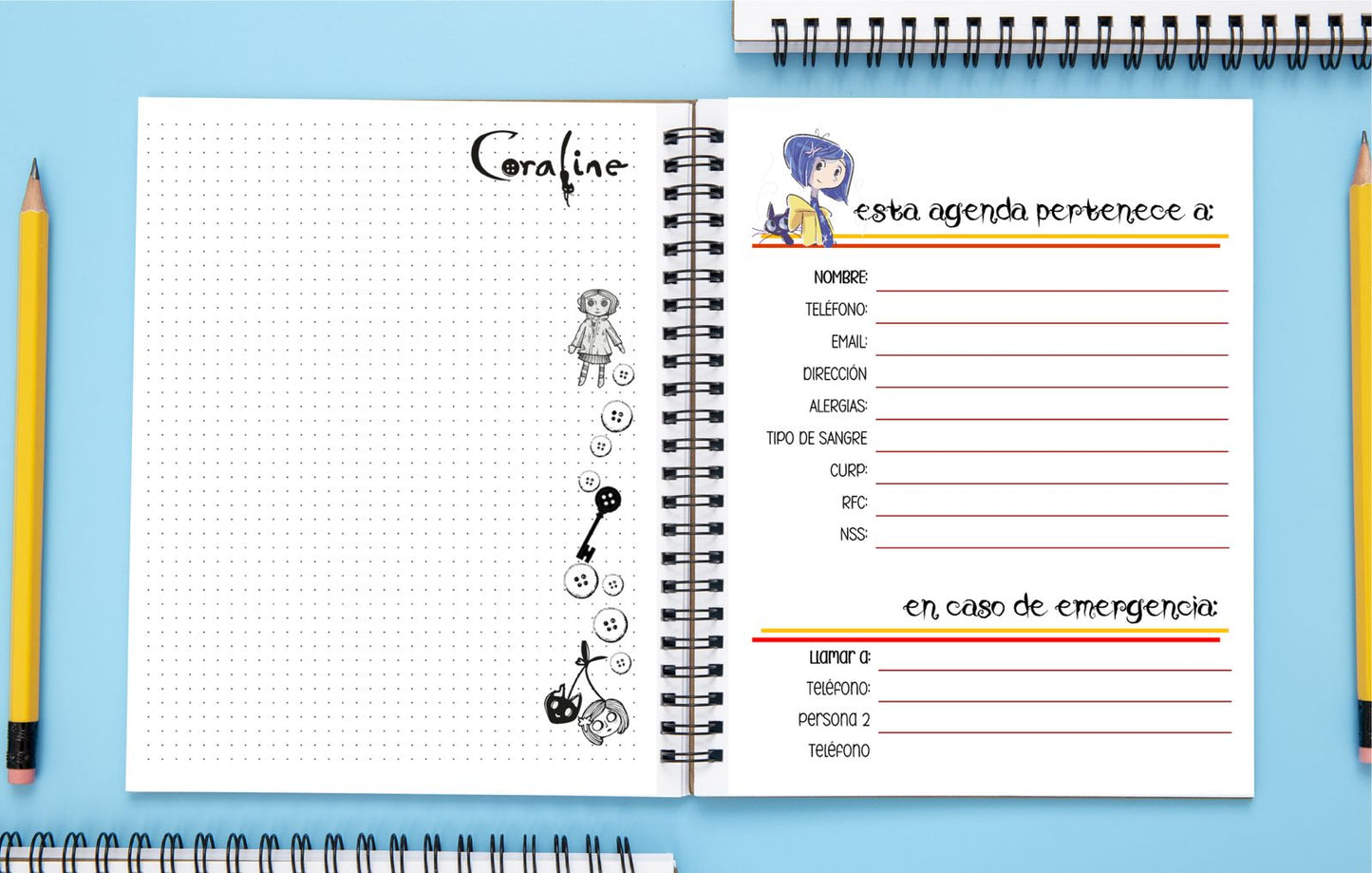Agenda Coraline S.