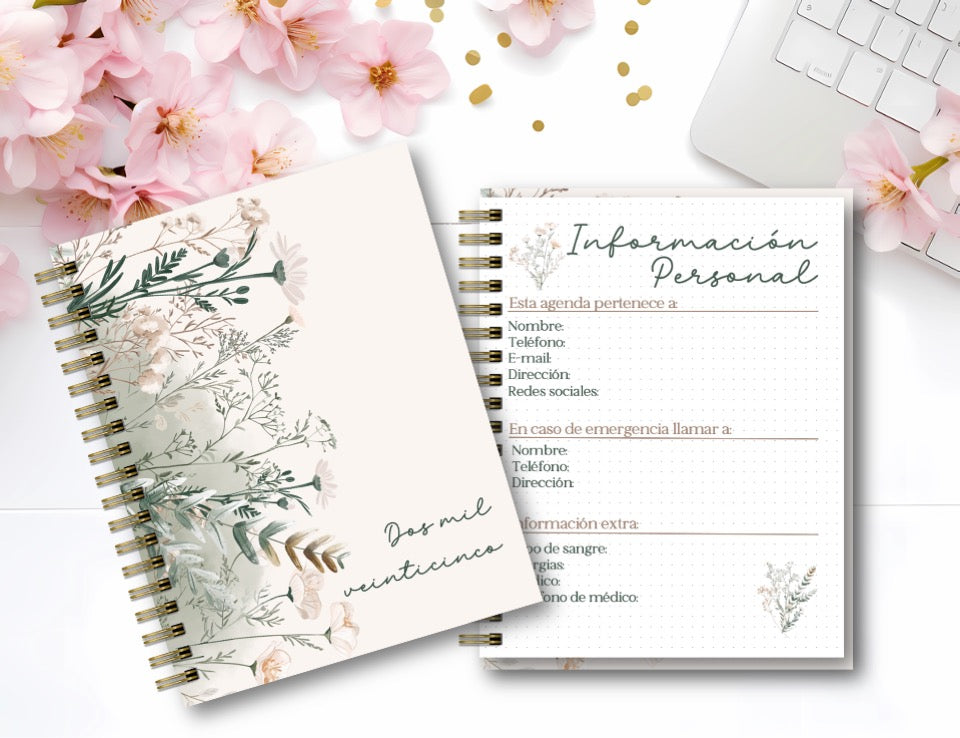 Agenda Wild Flowers D.