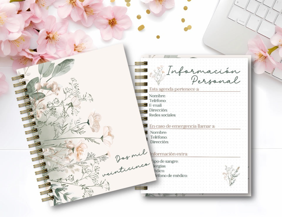 Agenda Wild Flowers D.