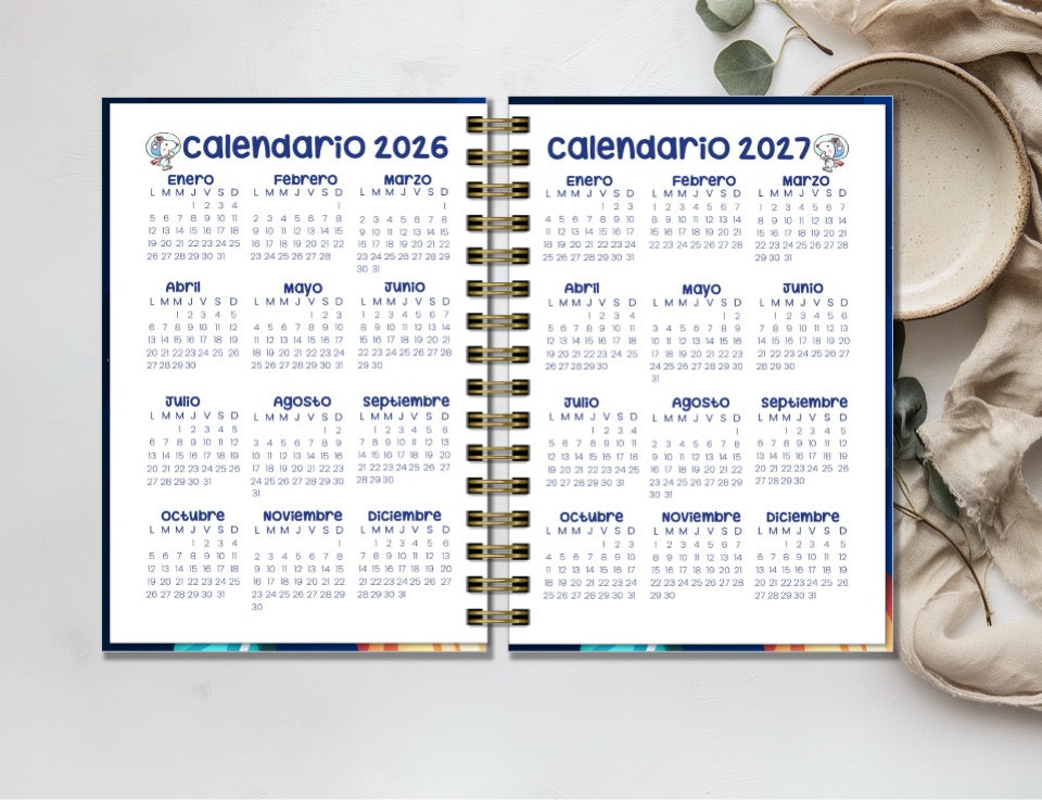 Agenda Snoopy 2 X.