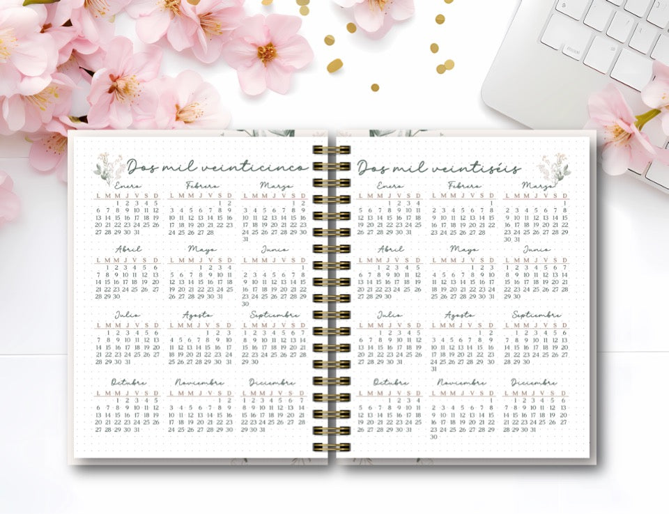 Agenda Wild Flowers D.