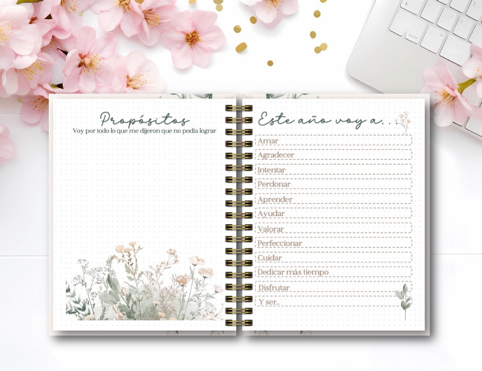 Agenda Wild Flowers D.