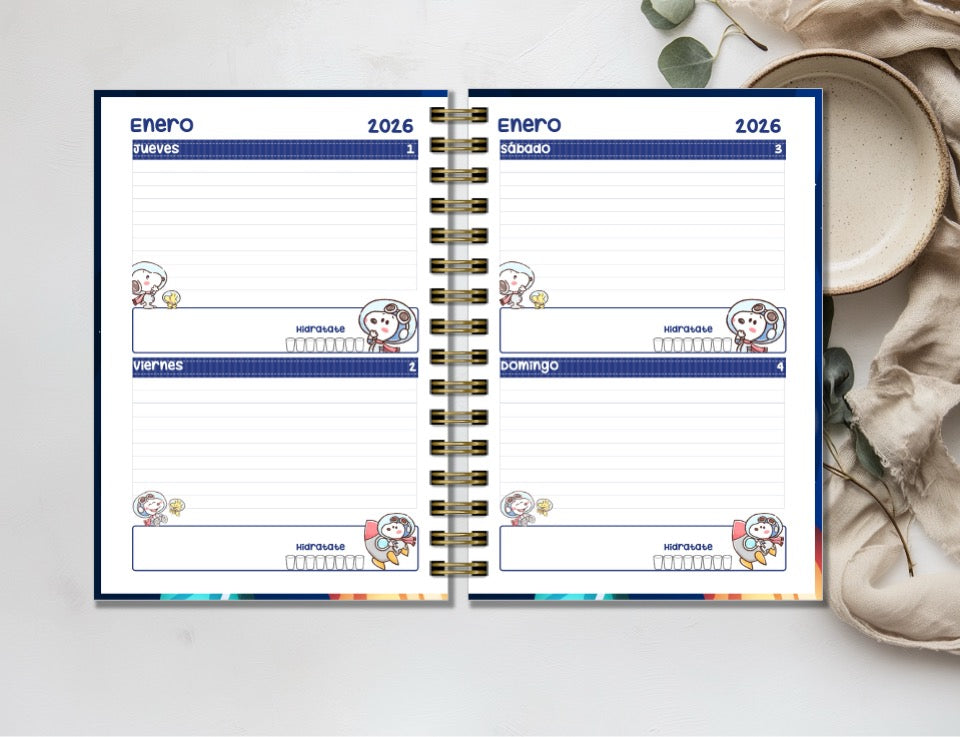 Agenda Snoopy 2 X.