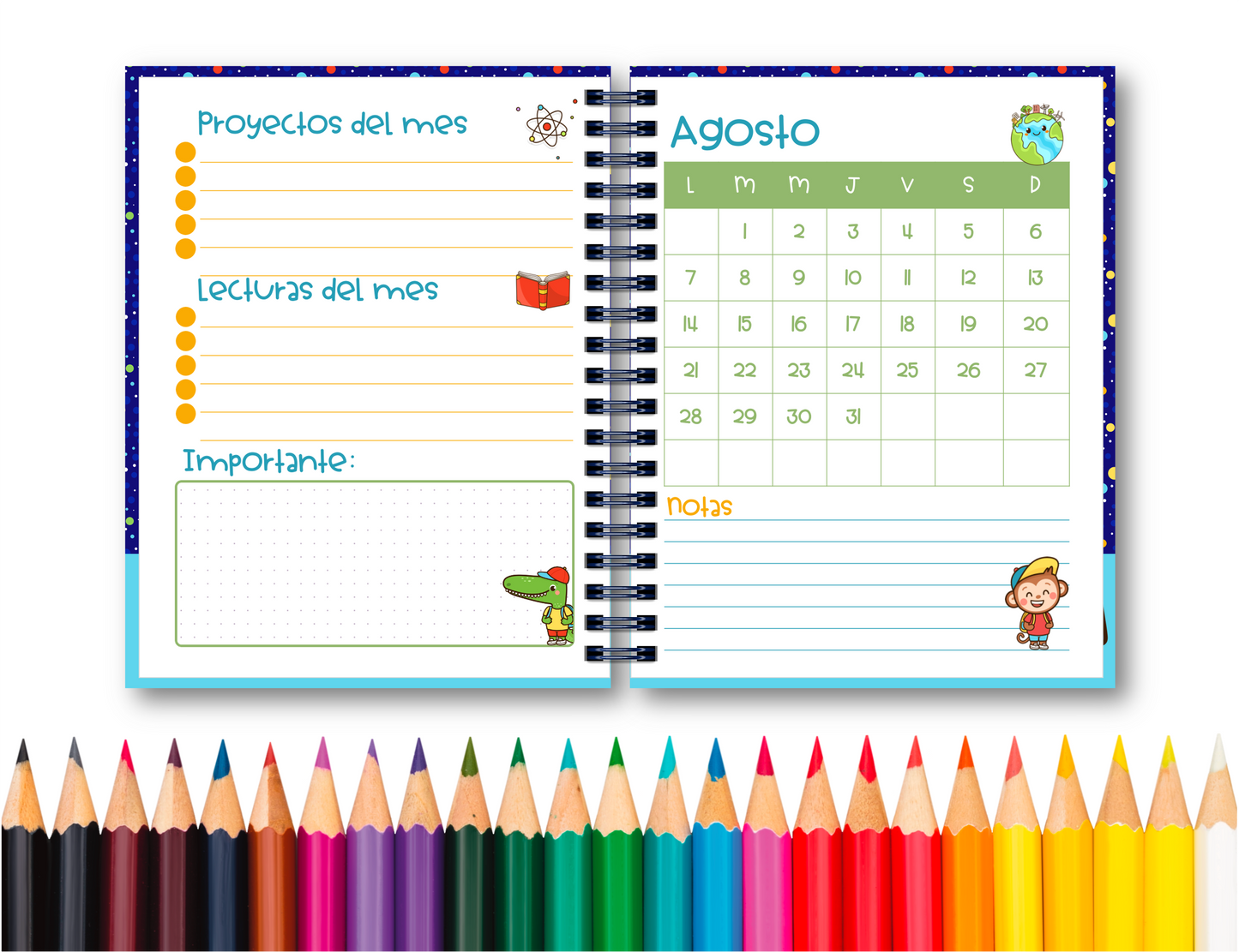 Doc. Agenda Estudiante - Niños