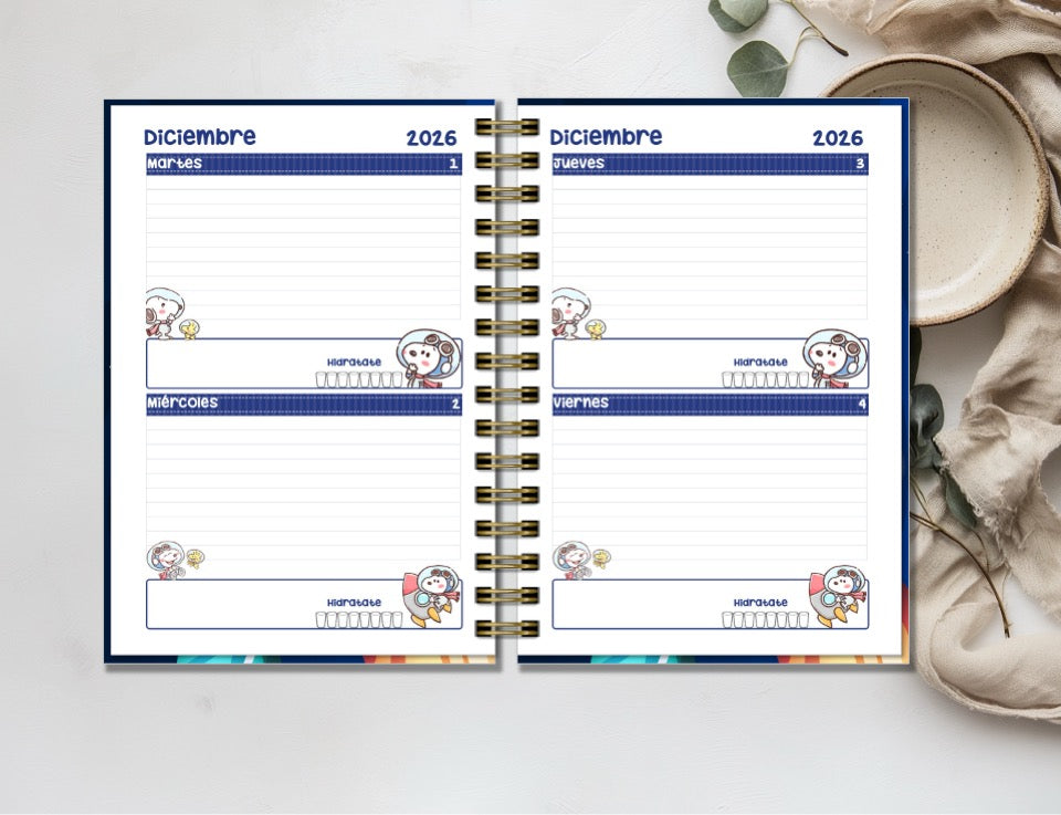 Agenda Snoopy 2 X.