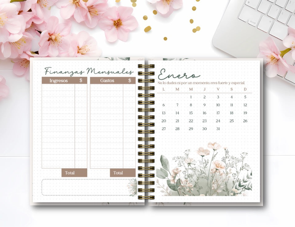 Agenda Wild Flowers D.