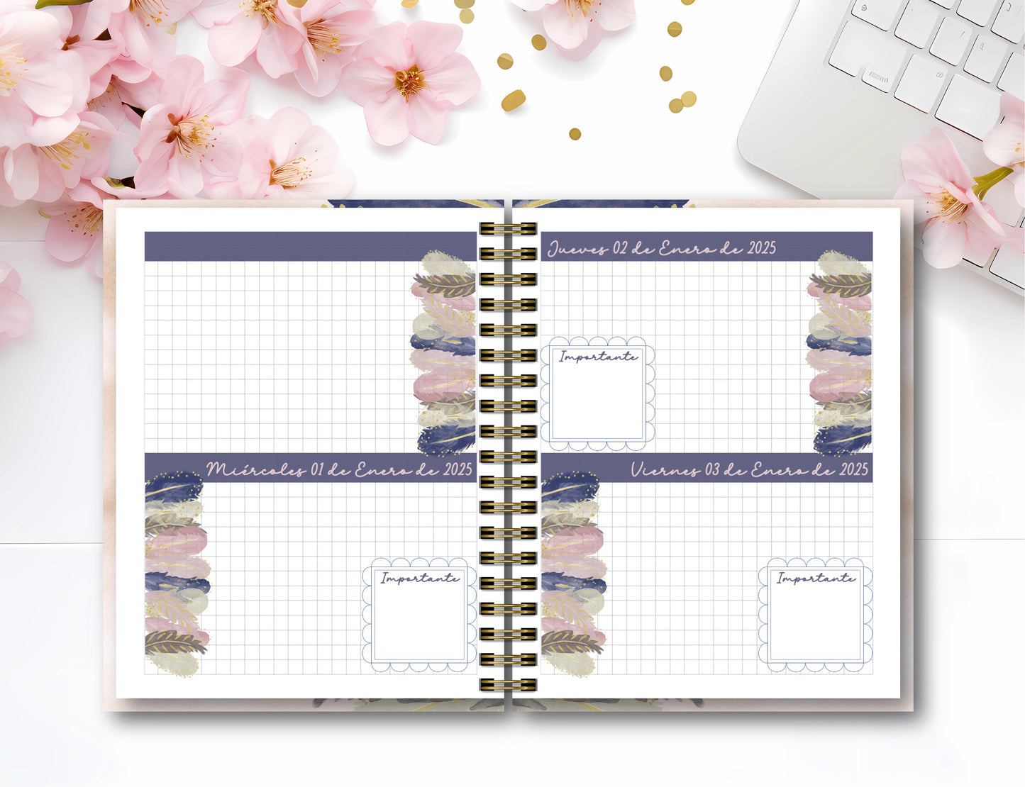 Agenda Feathers X.