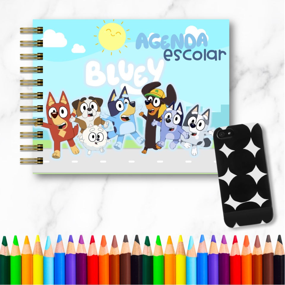 Doc. Mini Agenda Docente - Bluey