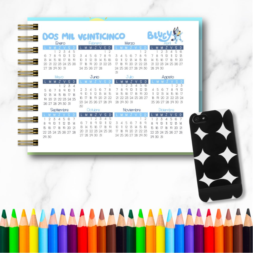 Doc. Mini Agenda Docente - Bluey