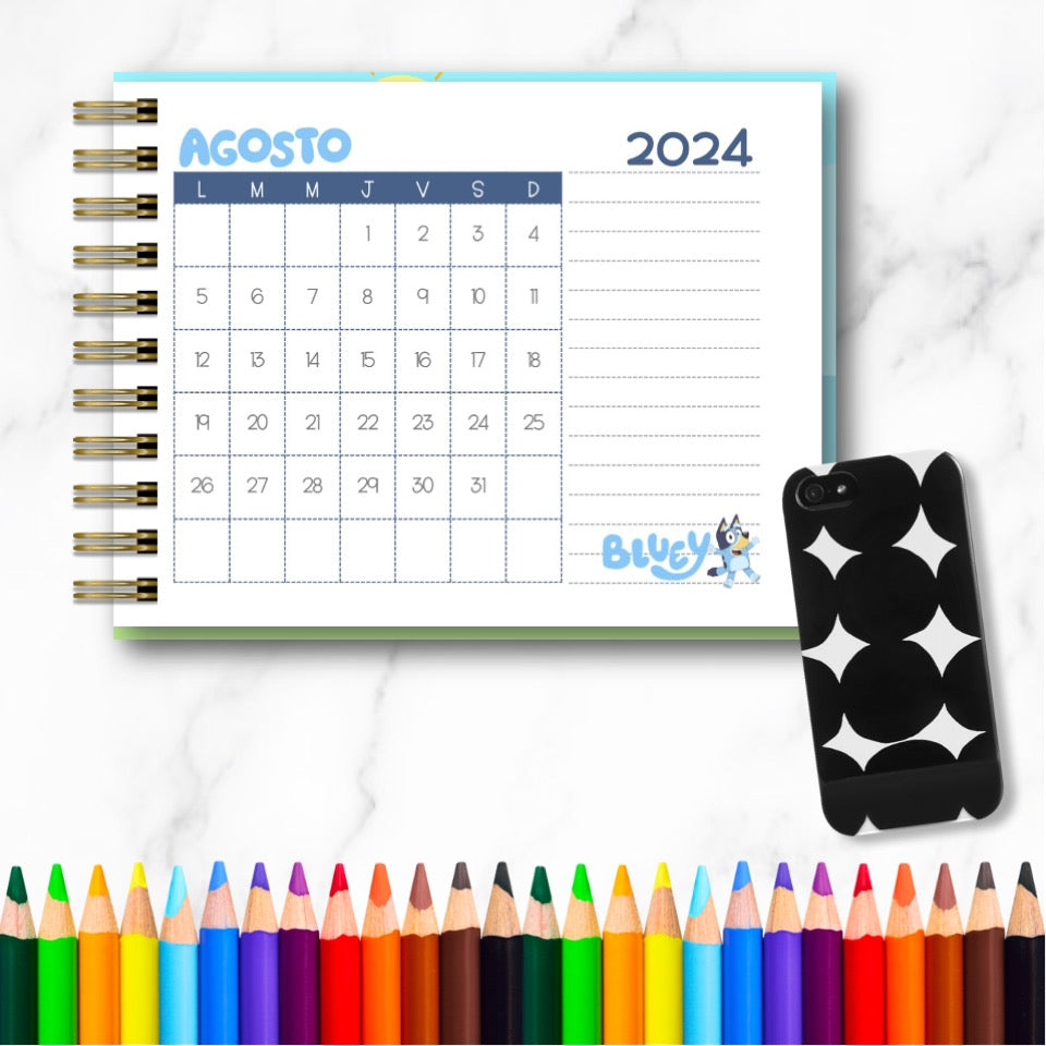 Doc. Mini Agenda Docente - Bluey