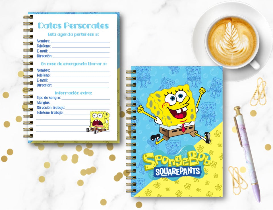 Agenda Bob Esponja S.