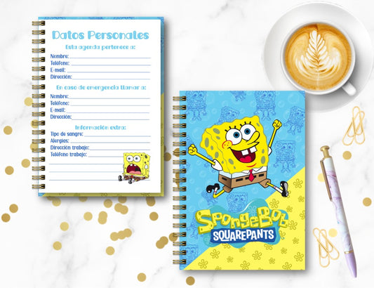 Agenda Bob Esponja S.