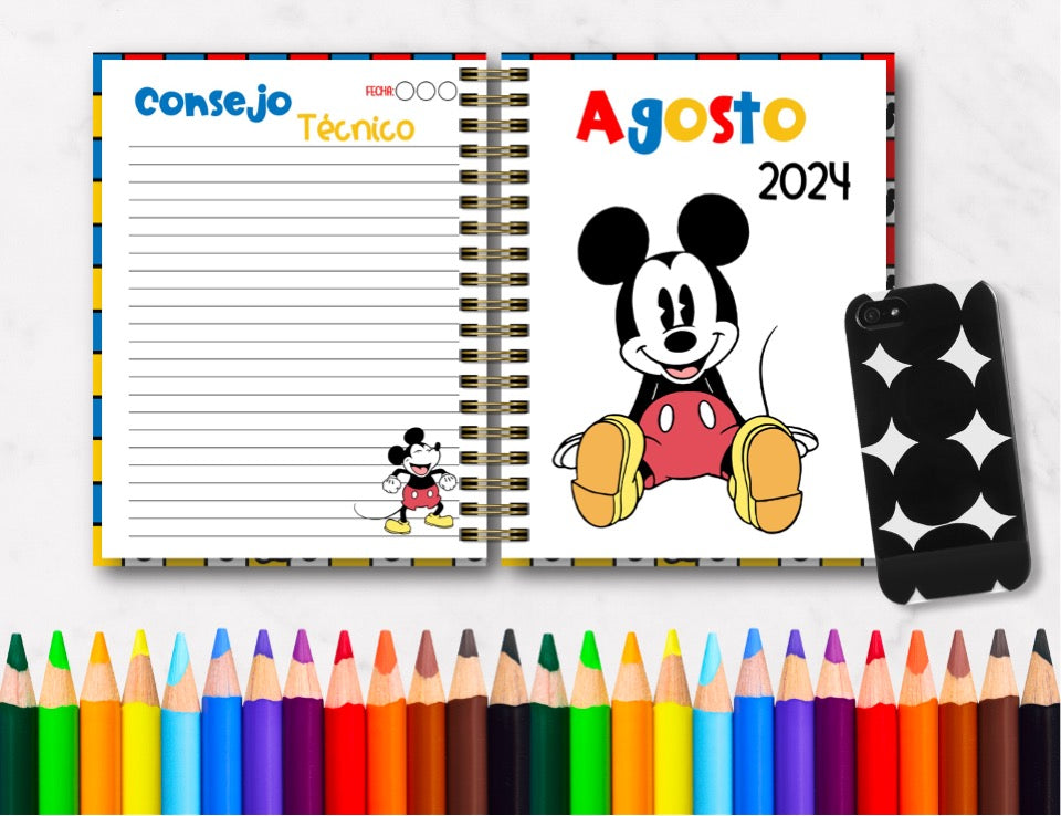 Doc. Agenda Docente - Mickey