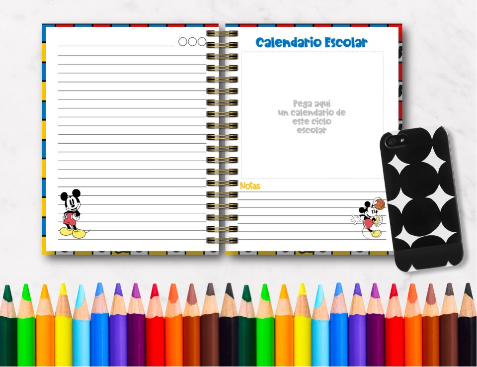 Doc. Agenda Docente - Mickey