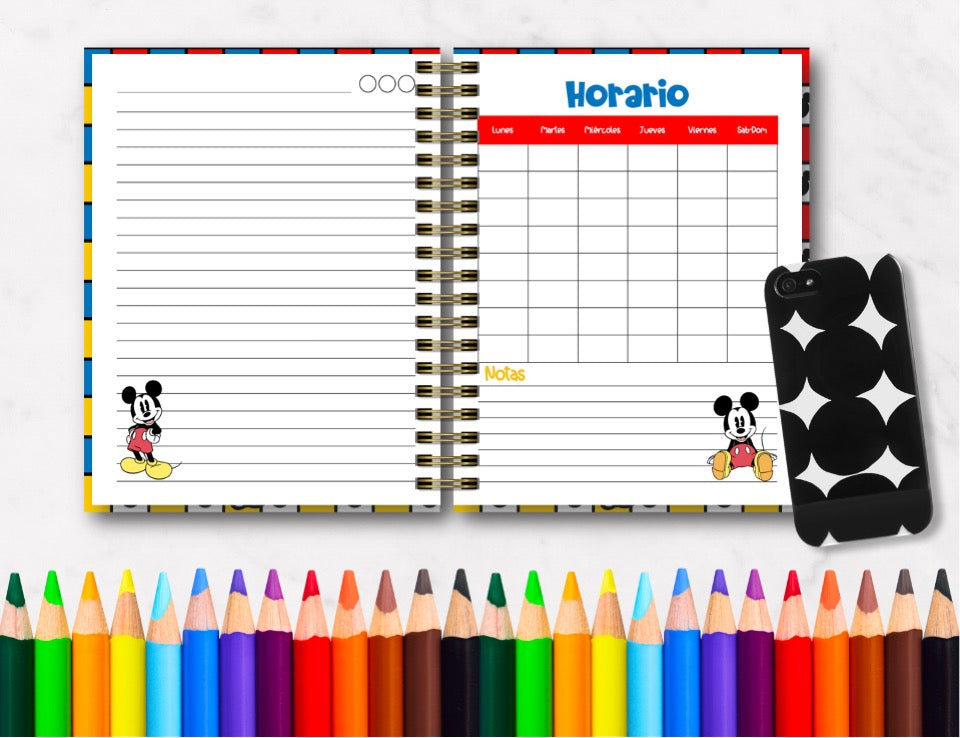 Doc. Agenda Docente - Mickey