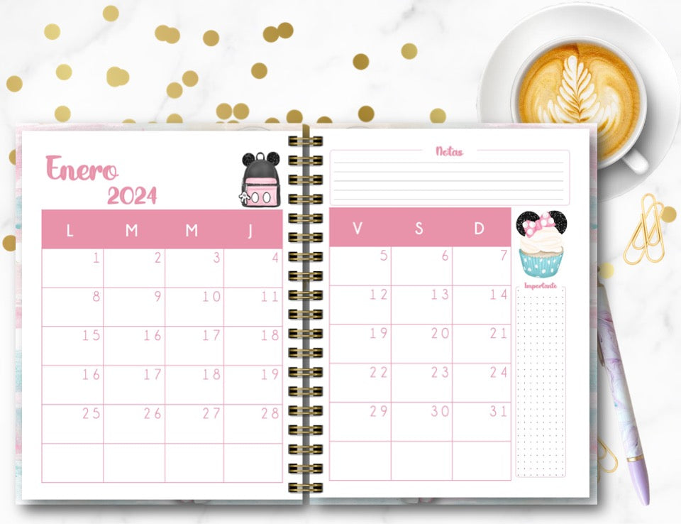 Agenda Happy Girl S.