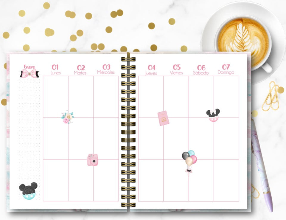 Agenda Happy Girl S.