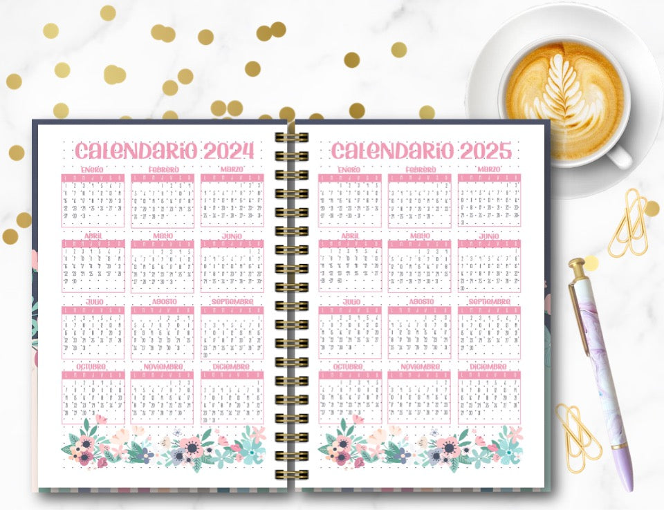 Agenda Flor Tita X