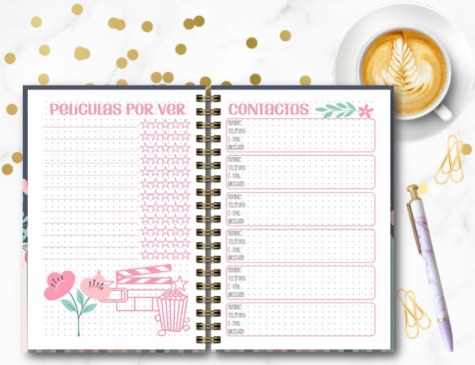 Agenda Flor Tita X