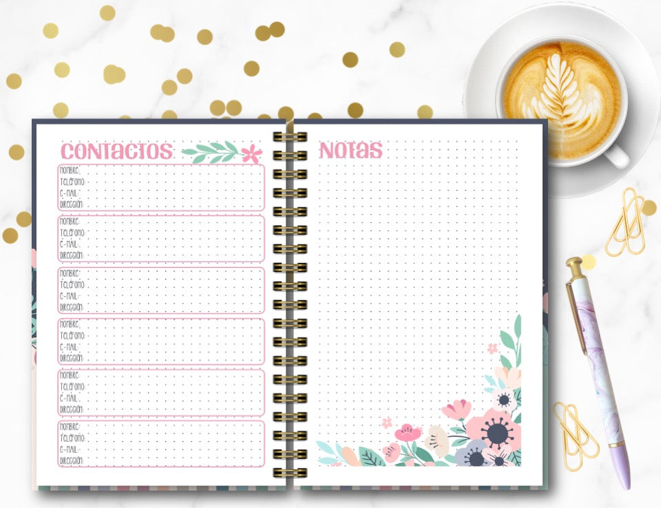 Agenda Flor Tita X