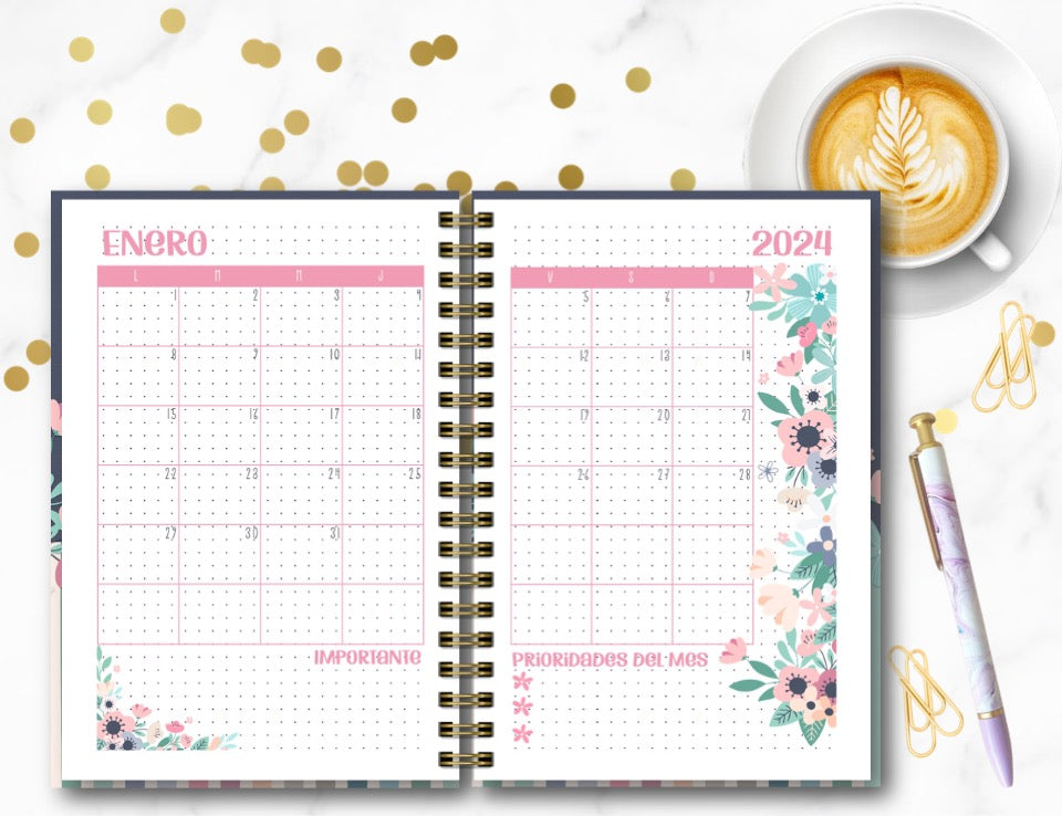 Agenda Flor Tita X