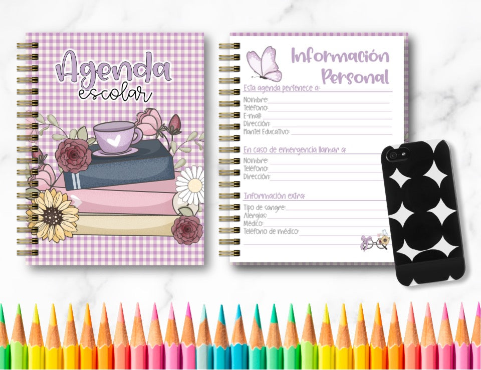 Doc. Agenda Docente - Sweet Flowers