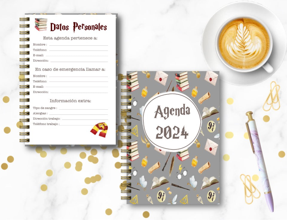 Agenda Harry Potter 1 S.