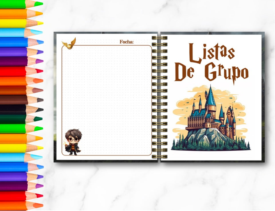 Doc. Agenda Docente - Harry Potter