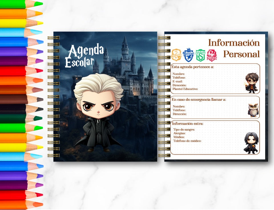 Doc. Agenda Docente - Harry Potter