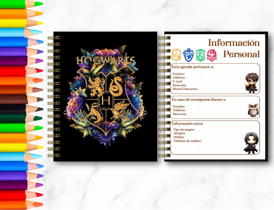 Doc. Agenda Docente - Harry Potter