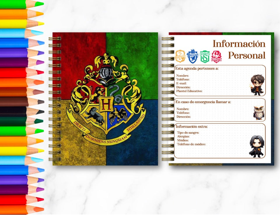 Doc. Agenda Docente - Harry Potter