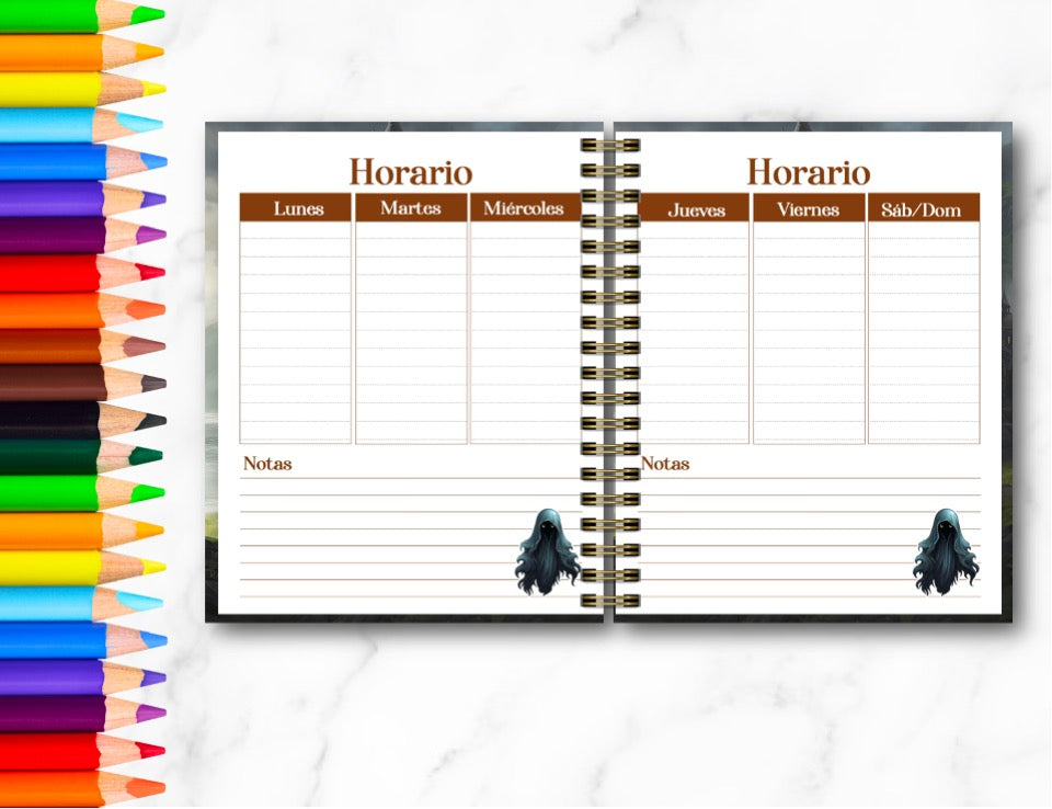 Doc. Agenda Docente - Harry Potter