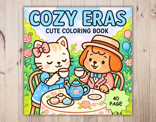 Coloring Book - Cozy Eras