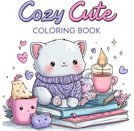 Coloring Book - Cozy Cute