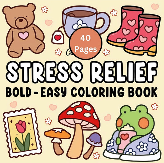 Coloring Book - Stress Relief
