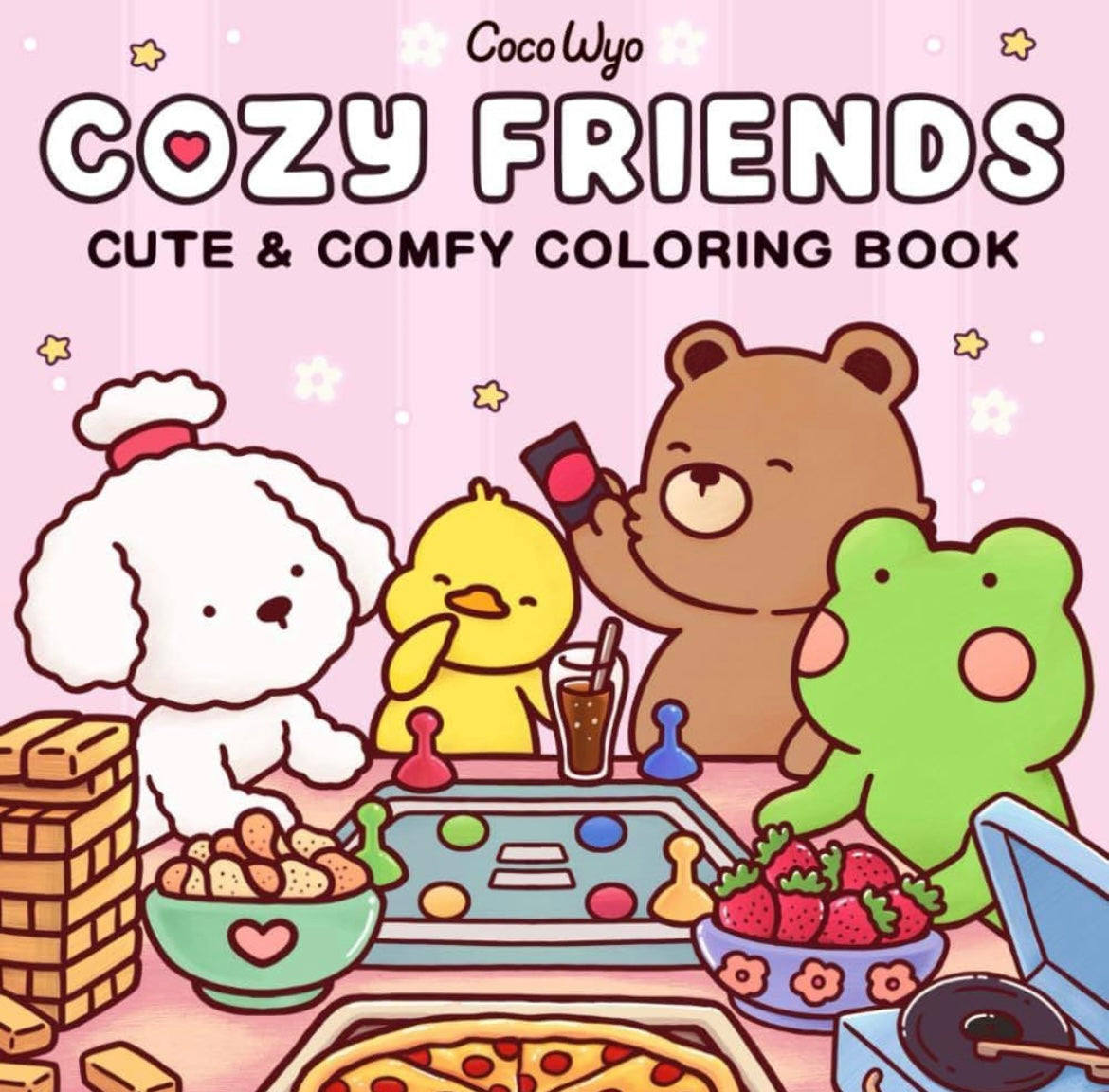 Coloring Book - Cozy Friends