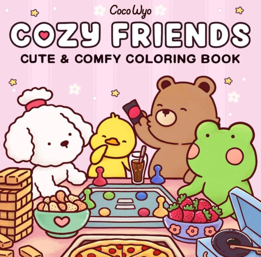 Coloring Book - Cozy Friends