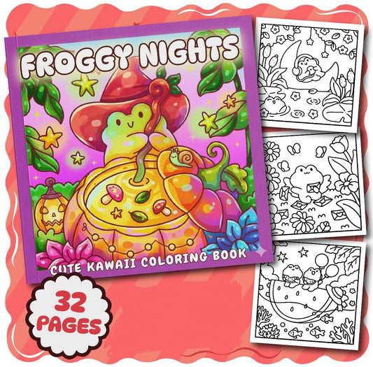 Coloring Book - Froggy Nights