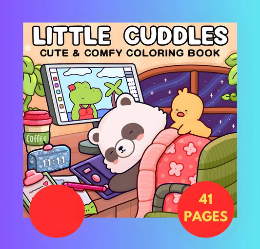 Coloring Book - Little Cuddles