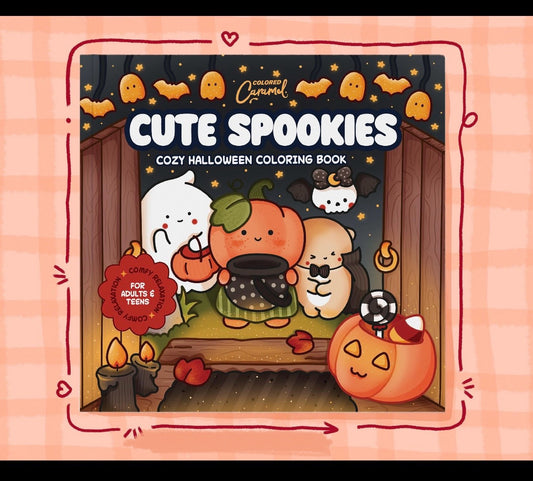Coloring Book - Cute Spookies