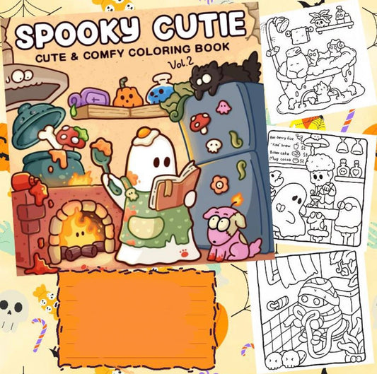 Coloring Book - Spooky Cutie Vol. 2