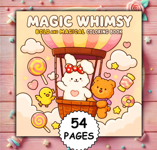 Coloring Book - Magic Whimsy