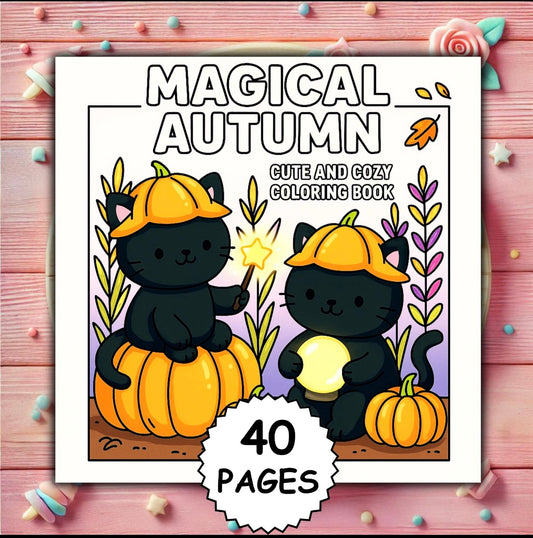 Coloring Book - Magical Autumn